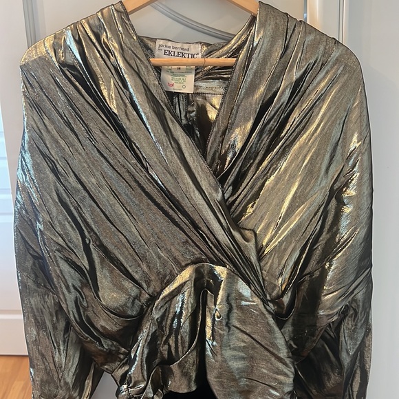 Women’s Midi Vintage Jackie Bernard for Eklektic Dress - Picture 2 of 6